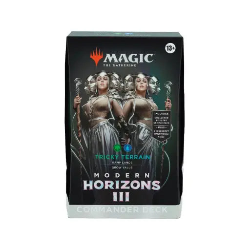 MTG - Modern Horizons 3 - Multiplayer Magic Deck - Tricky Terrain