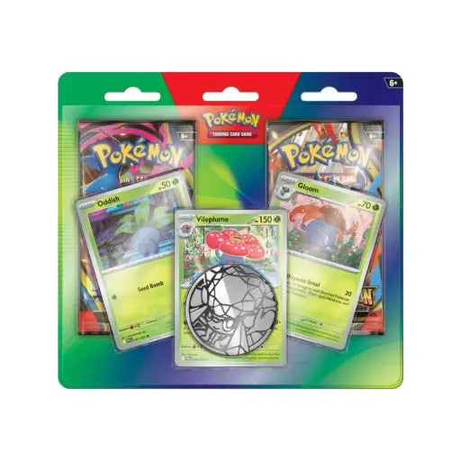 Pokémon TCG: Enhanced 2-Pack Blister: Oddish, Gloom, Vileplume (2026)