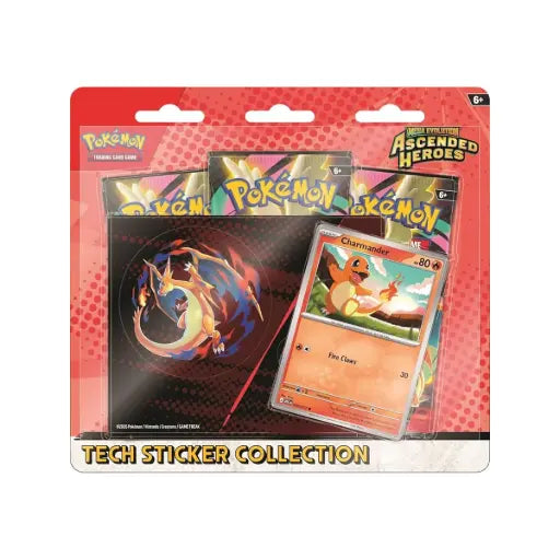 Pokémon TCG: Mega Evolution: Ascended Heroes - Tech Sticker Collection - Charmander