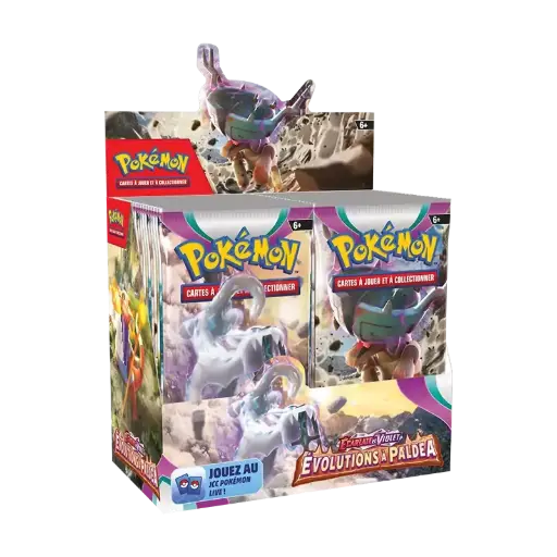 Pokémon JCC: EV02 - Écarlate et Violet - Pack de Booster (Display x36) - FR