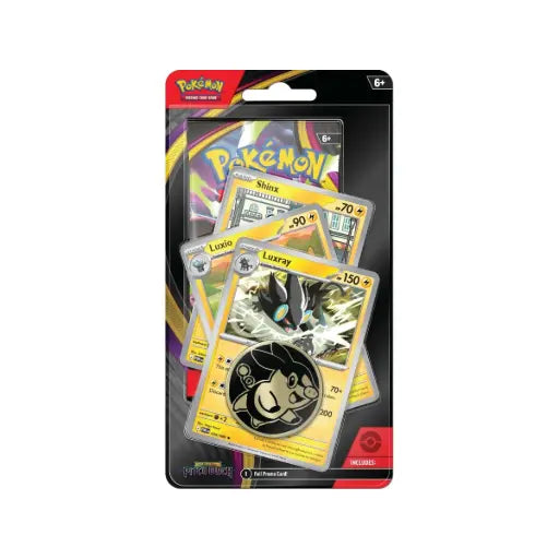 Pokémon TCG: Mega Evolution - ME05: Pitch Black - Premium Checklane Blister - Luxray