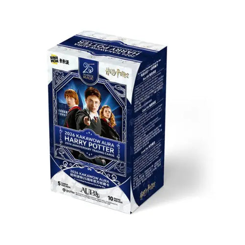 KAKAWOW Aura - Harry Potter 25th Anniversary Trading Cards Box (10 Packs)