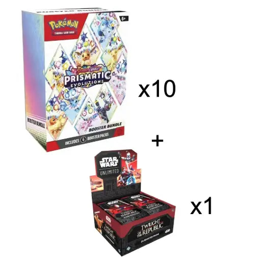 Bundle: 10x Prismatic Bundles + 1x Star Wars: Twilight of the Republic Booster Box 
