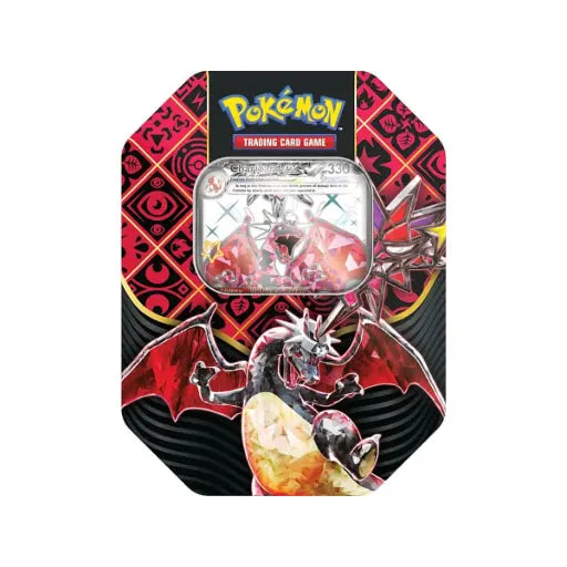 Pokémon TCG: Scarlet & Violet - Paldean Fates Tin - Shiny Charizard ex