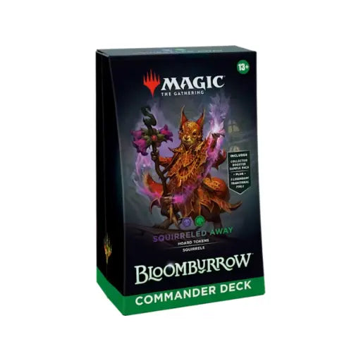 MTG - Bloomburrow Commander Multiplayer Magic Deck - Squirreled Away