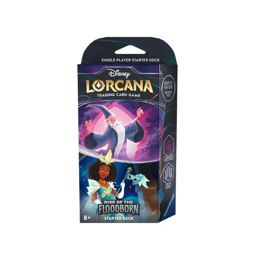 Disney Lorcana TCG: Rise of the Floodborn Starter Deck Amethyst & Steel