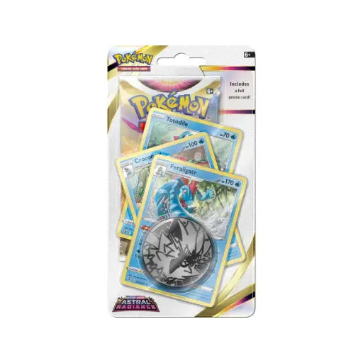 Pokémon TCG: Sword & Shield - SWSH10: Astral Radiance - Premium Checklane Blister (Feraligatr)