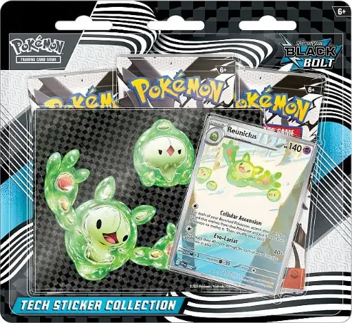 Pokemon TCG: Scarlet & Violet - SV10.5 - Black Bolt Tech Sticker Collection