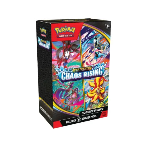 Pokémon TCG: Mega Evolution - ME04: Chaos Rising - Booster Bundle