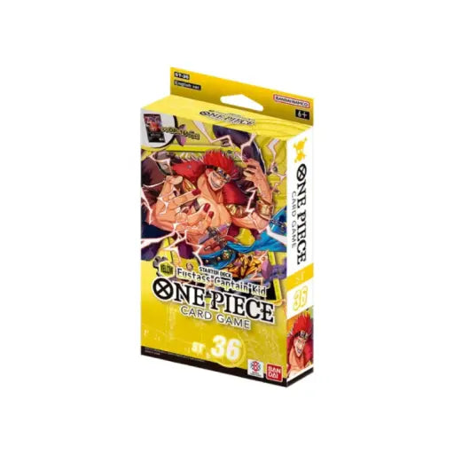One Piece TCG: ST36 Starter Deck - Yellow Eustass "Captain" Kid