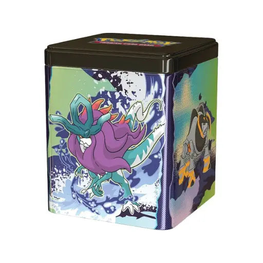 Pokémon TCG: 2025 Stacking Tin - Paradox (3 Boosters) 