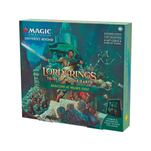 MTG The Lord of the Rings: Tales of Middle-earth - Universes Beyond Scene Box: Aragorn at Helm's Deep