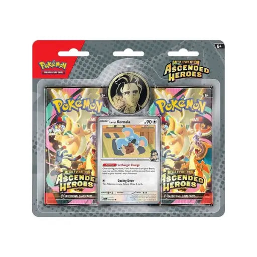 Pokémon TCG: Mega Evolution: Ascended Heroes - Trainer's 2-pack Blister - Larry's Komola
