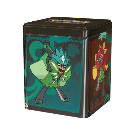 Pokémon TCG: 2025 Stacking Tin - Ogerpon (3 Boosters)