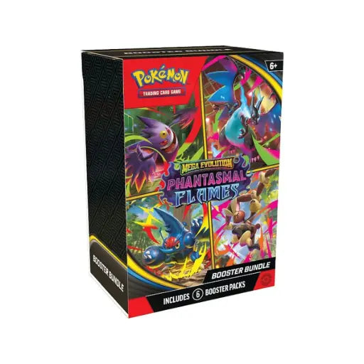 Pokémon TCG: Phantasmal Flames - ME02  - Booster Bundle (US)