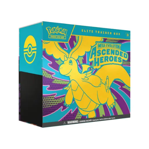 Pokémon TCG: Mega Evolutions - Ascended Heroes  - Elite Trainer Box - Dragonite