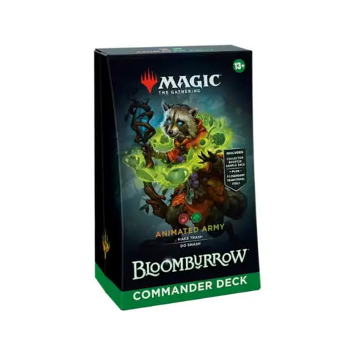 MTG - Bloomburrow Commander Multiplayer Magic Deck - Animated Army