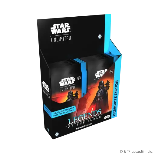 Star Wars: Unlimited - Legends of the Force Carbonite Booster Display (12 Booster)