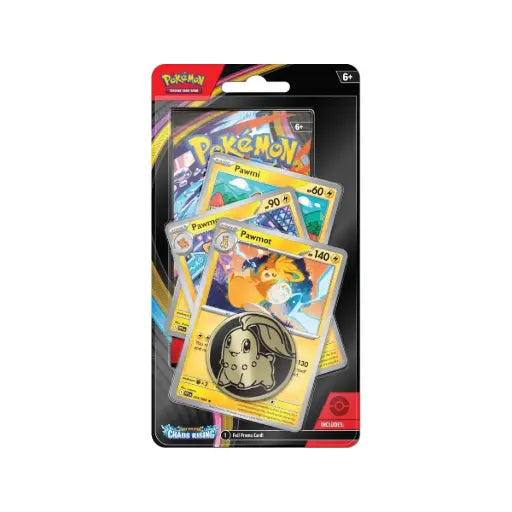 Pokémon TCG: Mega Evolution - ME04: Chaos Rising - Premium Checklane Blister - Pawmot